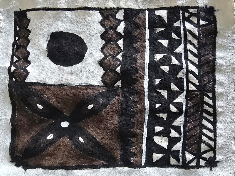 Tongan Ngatu Painting 011