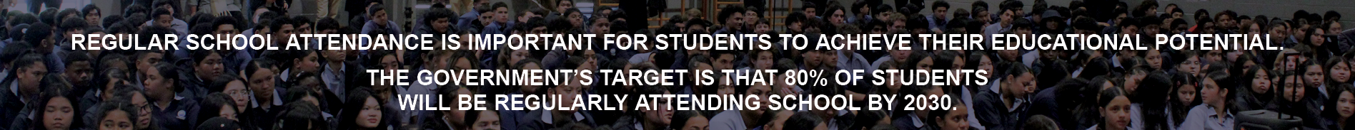 Regular Attendance Banner